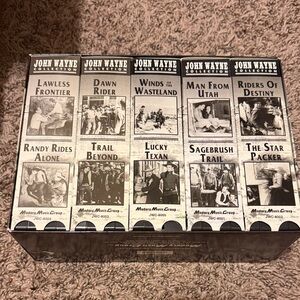 Classic Western VHS Box Set - Black/Tan